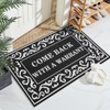 Lzuso Indoor Outdoor Door Mats Welcome Mat Come Back with