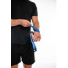 Nevin Sports Med - Muñequera doble de neopreno (rojo)