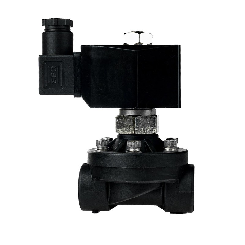 FSA Solenoid Valve Plastic PA6 1/2 Inch 24 V AC