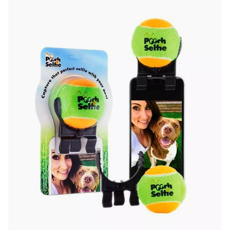 Dog Selfie Phone Attachment, Dog Ball Phone Attachment, Pooch Selfie