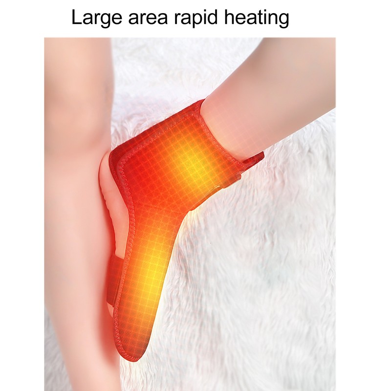 Heated Foot Ankle Brace Remove Fatigue Relieve Muscle Stiffness Electric