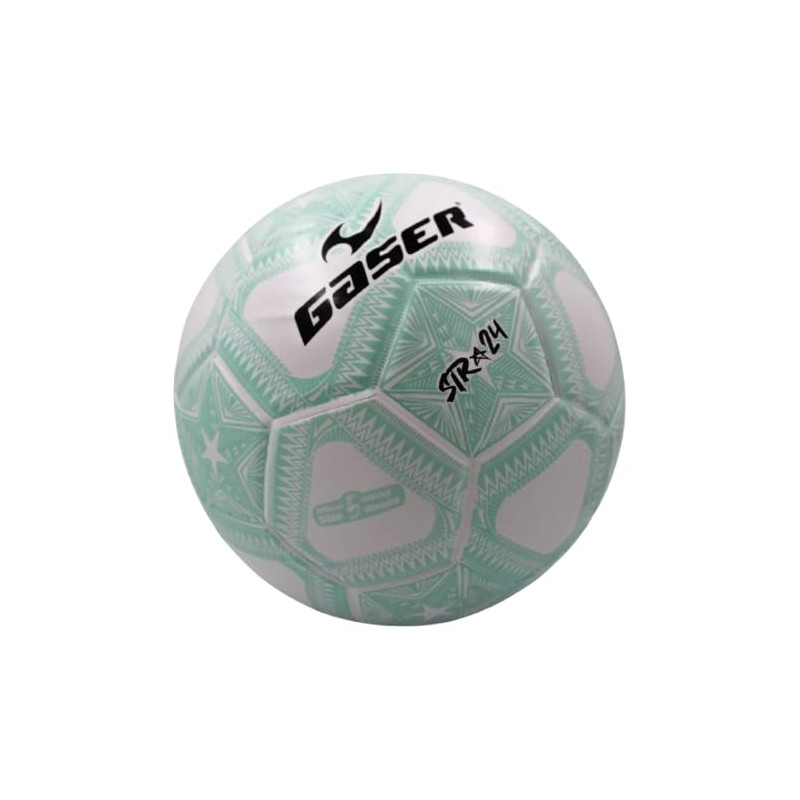 Gaser Balón de Fútbol Laminado No. 5, STR 24, (Menta)