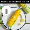 10 Pcs Stainless Steel Corn on The Cob Skewers &
