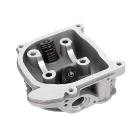 Glixal ATGT-52MM GY6 49cc 50cc to 105cc Engine 52mm Racing Cylinder Head Assy with Big Valves for 139QMB 139QMA Chinese Scooter Moped ATV Go Kart Quad (Non EGR, 23mm Big Valve Type)