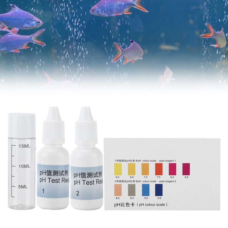 PH Value Test Agent Aquarium Fish Tank Water Quality PH