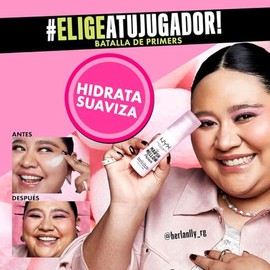 NYX PROFESSIONAL MAKEUP Primer de maquillaje 10 en 1 Marshmellow Smoothing Primer, 30ml - Prebase hidratante que alisa, suaviza y prolonga la duracin 