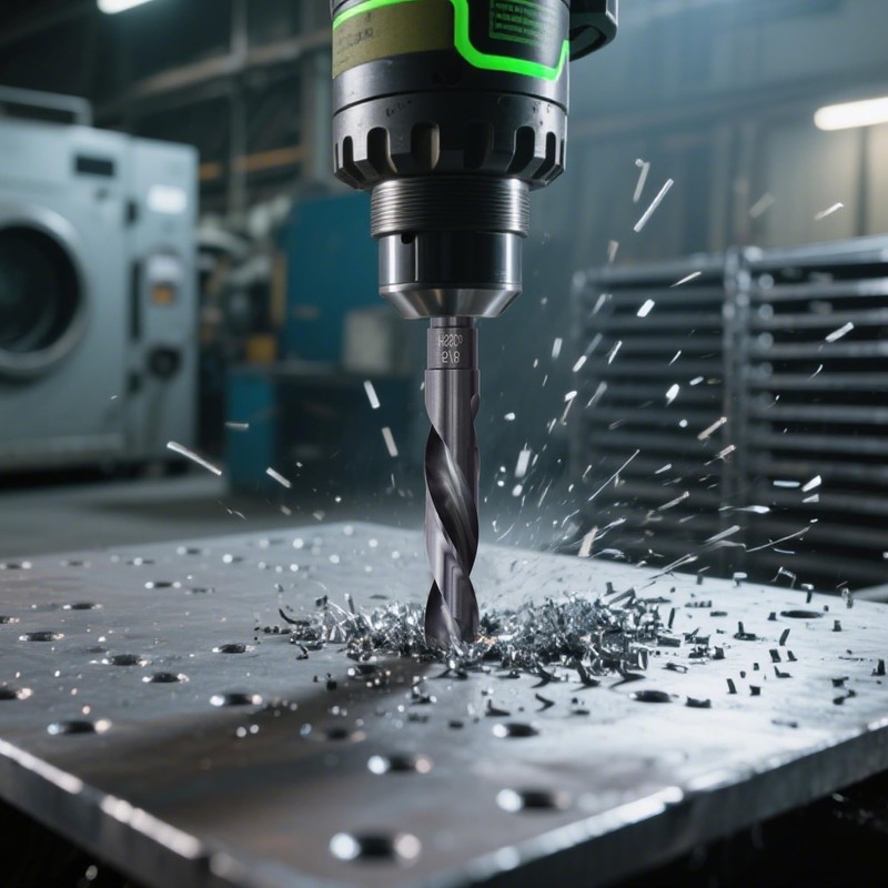 5/8 Cobalt Drill Bit for Metal and Hardened Steel, 1/2