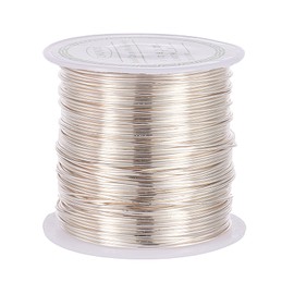 Airssory 0.8mm/20-Guage Copper Metal Beading Wire Long-Lasting Plated for Wrapping Twist Ties DIY Craft Jewelry Making - 26-Feet/8.7-Yard