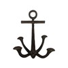 Large Metal Boat Anchor Rustic Sailboat Cast Iron Nautical Living