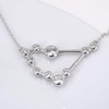 espere Sterling Silver Zodiac Necklace Constellation Jewelry Birthday Gift Sorority