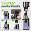 Ventray Juicer Machine, Cold Press Juicer with 5.1'' Extra Large