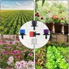 150 Pcs Adjustable Micro Drip Irrigation Sprinklers 1/4 Inch Universal