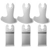 LEILUO 6Pcs Diamond Oscillating Multi Tool Blades Kit for Grout