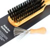 Redecker Olive Wood Hair Brush (Boar Hair) Hair Remover Set