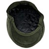 WEROR WEROR-396.1 Men's Flat Cap Peaked Cap Cord, olive
