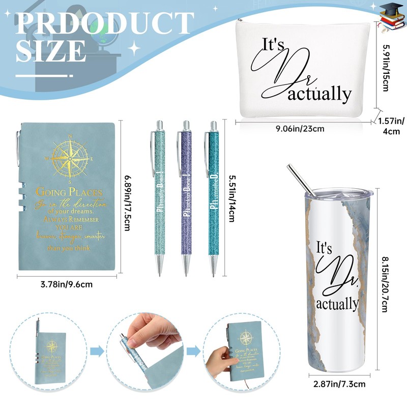 Domensi 6 Pcs It's Dr Actually Gift Set Med School