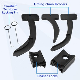 ZKTOOL 3.6 Pentastar Timing Tool Kit Compatible with Jeep Grand Cherokee VW Dodge Chrysler 3.6L Pentastar Engine,Camshaft Phaser Timing Chain Lock Tool Set, 10200A 10202 10369, Sponge Packing Box
