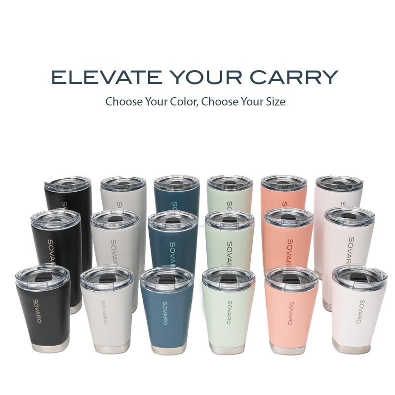 Sovaro Tumbler 28oz (Terracotta)