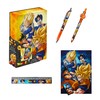 Dragon Ball Z Stationery Set Includes Notebook, Ruler, Pencil, Ballpoint