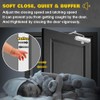 MARIE Automatic Door Closer Commercial Grade 2 Spring Heavy Duty