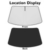 BIBLOZ Windshield Sun Shade for Toyota RAV4 2019-2023 2024 2025