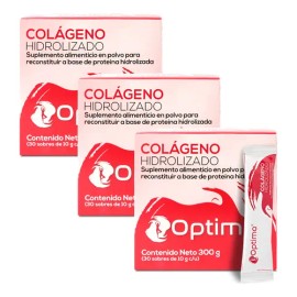 3 Colageno Hidrolizado Puro Soyoptimo Hydrolyzed Collagen                                                                                             