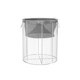 Stainless Steel Submersible Pump Screen, 9.5" Diameter X 13.5" Tall，Pond Pump Filter Box Cover, Can Be Easily Used Vertically and Horizontally, for Most Pumps