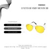 PARENCE Adult Unisex 1 Lunette Nocturne, Yellow, M, yellow