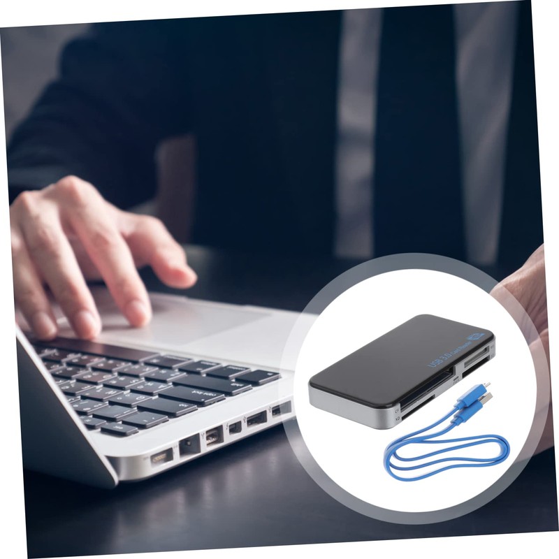 KONTONTY USB Compact Flash Multi-Card Reader Adapter for High-Speed Data