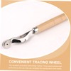 Hohopeti 2Pcs Sewing Tracing Wheel Durable Cloth Marking Tool for