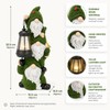 Solar Gnome Garden Statue for Outdoor Decor – Cute LED