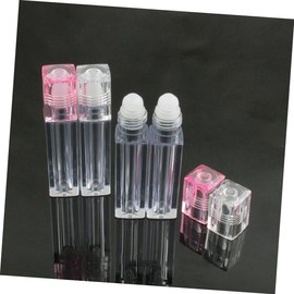 FOMIYES 6.5ml Lip Oil Bottles Set 10pcs Essential Oil Roller Bottles Travel-sized Leakproof Plastic