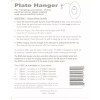 The Original Disc Adhesive Plate Hangers Set of 4x4"