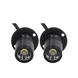 MEKOTRIN LED Spotlight Mini USB Dimmable 5V Light Under Cabinet Lighting 6.6 Ft Cable 1 Watt 3 Types(3000K, 2-Warm Light)