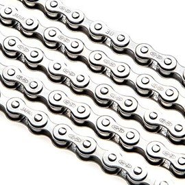 Izumi Tough Guard 130 Links for Electric Assisted Bicycles, Japanese Chain, Plated, Small
