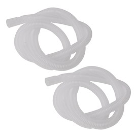 BQLZR Replacement Hose Tube 47.24 Inch Length Plastic for Urinal Pee Bottle Pack of 2
