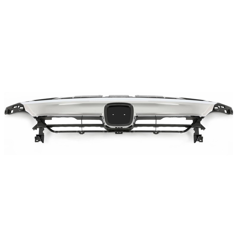 HECASA Front Grille Compatible with 2021-2022 Honda Accord Grill Chrome