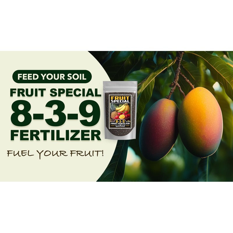 Fertilizer Commercial Grade | Fruit Special 8-3-9 | 5 Ounces
