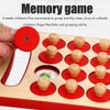 Children Wooden Memory Matching Game with Double Sided Cards Interactive