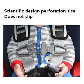 Car Seat Chest Harness Clip Car Seat Safety Belt Clip Buckle Lock Stroller Chest Clip Universal Adjustable Guard for Baby and Kids Trend (Black-2)