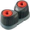 (One Size, Red w/Grey Base) - Ronstan T-Cleat Cam Cleat