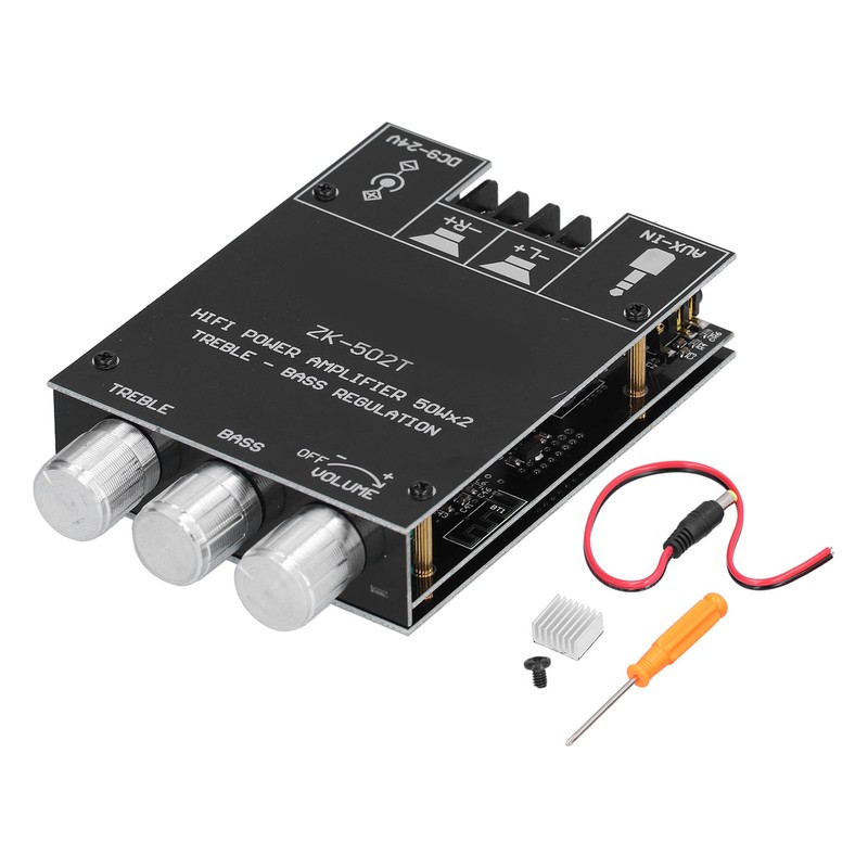 Power Amplifier Board Module Bluetooth Stereo Dual Channel AMP with