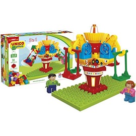 Unico Plus UNICOPLUS – Carousel 2 in 1, Multi-Colour, 8623 – 0000