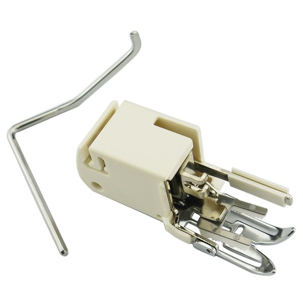 ZIGZAGSTORM 395721-93 High Shank Evan Feed Walking Foot for Elna,Janome
