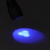UV Flashlight Portable Aluminum Alloy Shell 365nm LED Blacklight Flashlight