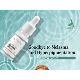Abera Melasma Serum with Niacinamide and Hyaluronic Acid, Dark Spot Corrector Serum, Melasma Treatment for Face, Suitable for All Skin Types, (3 Boxes)