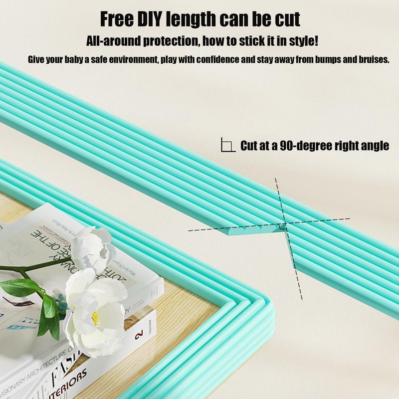 Soft Extra-Wide Edge Protector for Baby, 6.5ft Baby Proofing Edge