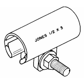Jones Stephens Corp. R30-075 Stainless Steel Repair Clamp