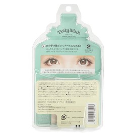 Dolly Wink Eyelash NO2 Sweet Girly Black 2 Pairs (x1)