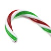 Red, Green and White Candy Cane Ornaments – 6 PCS